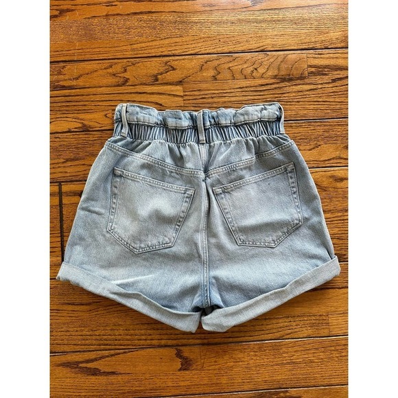 Frame Elastic Waist Denim Shorts Small NWT - Picture 8 of 11